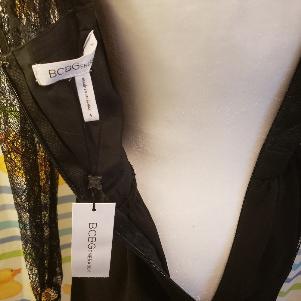 Gorgeous black Lacey dress BCBGeneration NWT - Picture 6 of 6